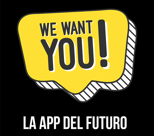 We want you - l'app del futuro